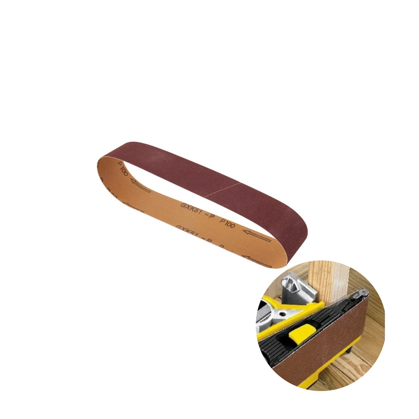 Courroie Abrasive En Oxyde D'aluminium Pour Ponceuse ... - WURTH