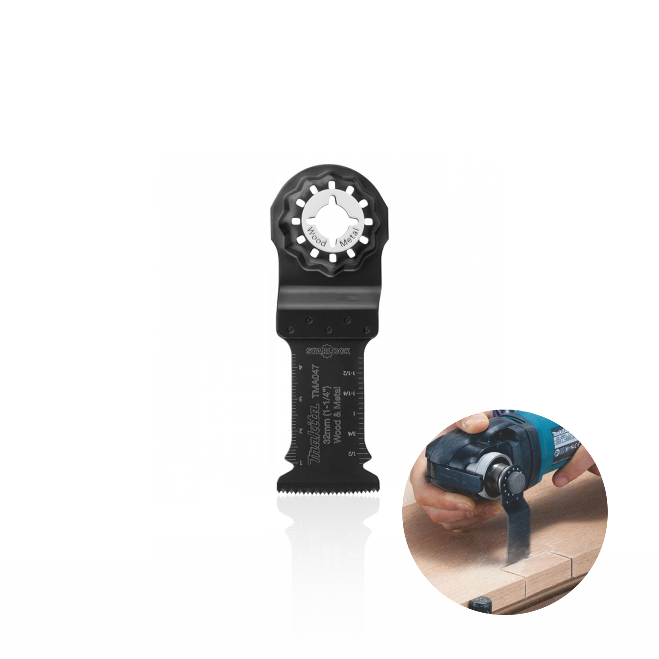 Lamina Para Multiferramenta Tma047 Makita | Mark Ferragens